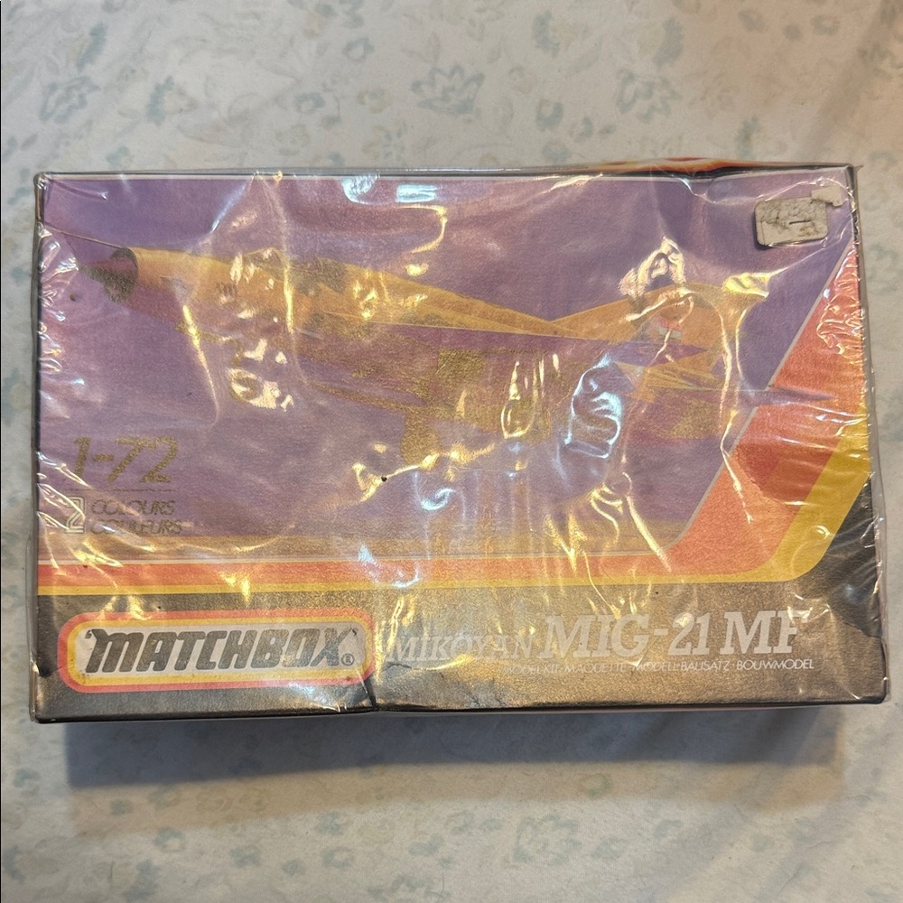 Matchbox Mikoyan MiG-21 Model Kit - Purple